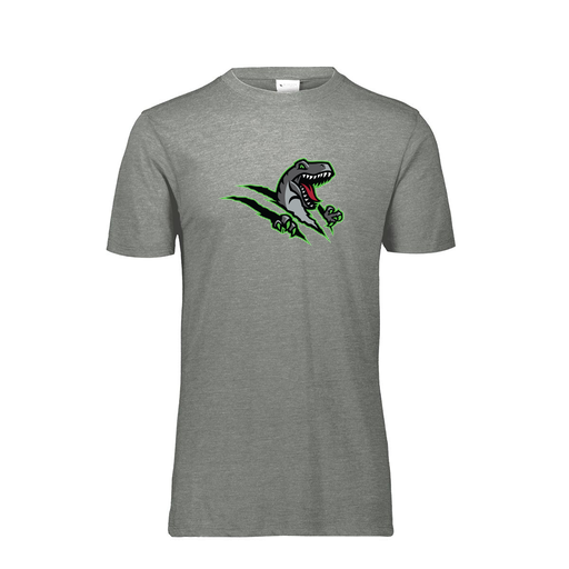 [FTSCUBGY-YS-LOGO1] Decker Youth Tri-Blend T-Shirt - Short Sleeve (Youth S, Gray, Logo 1)