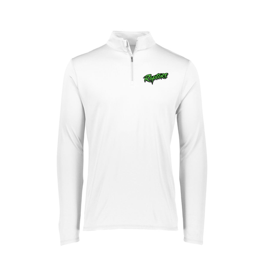 [FTLQFLWH-FAXS-LOGO2] Decker Women's Flex-Lite 1/4 Zip Shirt (Female Adult XS, White, Logo 2)
