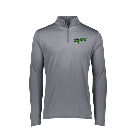 [FTLQFLGY-FAXS-LOGO2] Decker Women's Flex-Lite 1/4 Zip Shirt (Female Adult XS, Gray, Logo 2)