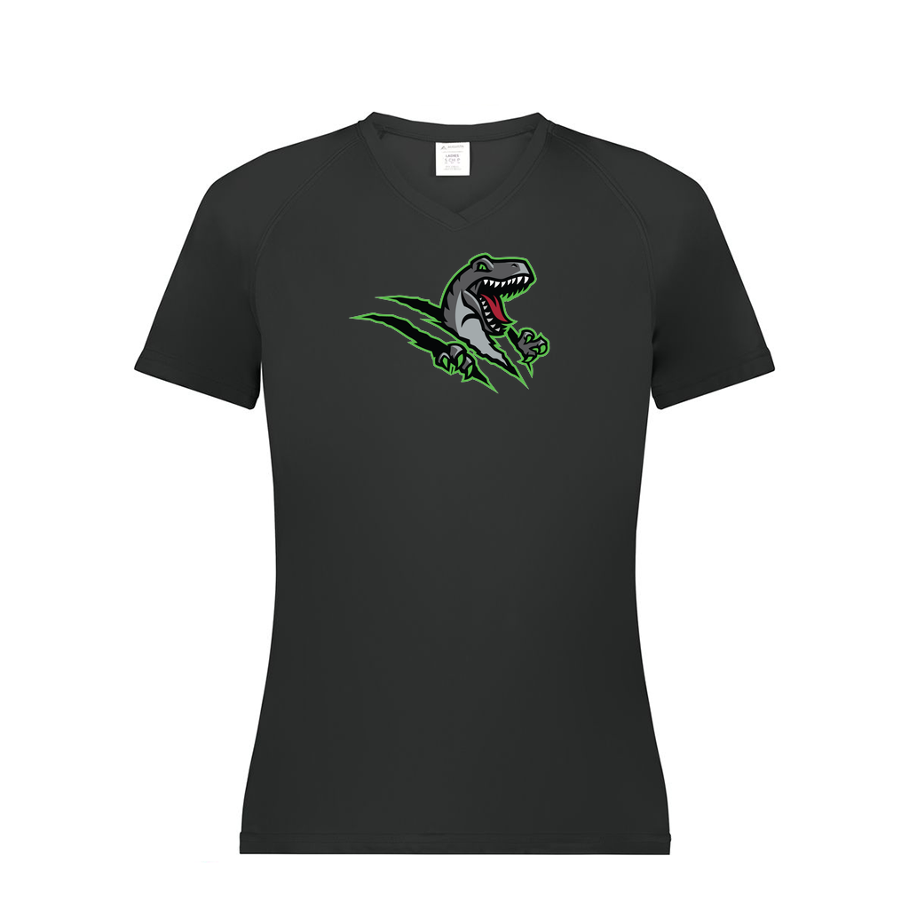 Ladies Smooth Sport V-Neck T-Shirt