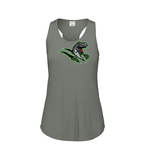 [3078.013.S-LOGO1] Ladies Tri Blend Tank Top (Female Adult S, Gray, Logo 1)