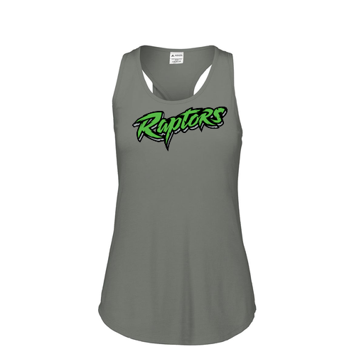 [3078.013.S-LOGO2] Ladies Tri Blend Tank Top (Female Adult S, Gray, Logo 2)