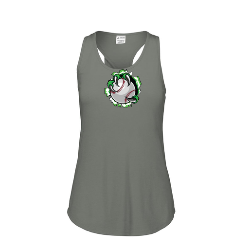 [3078.013.S-LOGO3] Ladies Tri Blend Tank Top (Female Adult S, Gray, Logo 3)