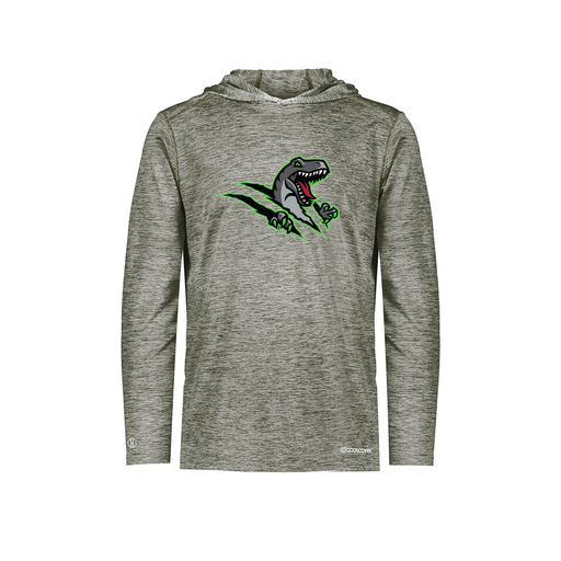 [FOLHCGGY-AS-LOGO1] Men's Charge Hoodie (Adult S, Gray, Logo 1)