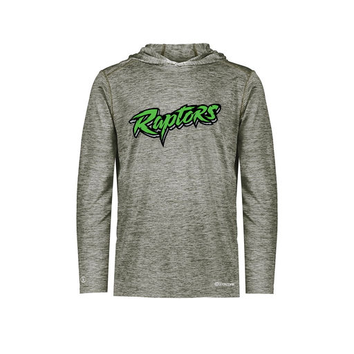 [FOLHCGGY-AS-LOGO2] Decker Men's Charge Hoodie (Adult S, Gray, Logo 2)