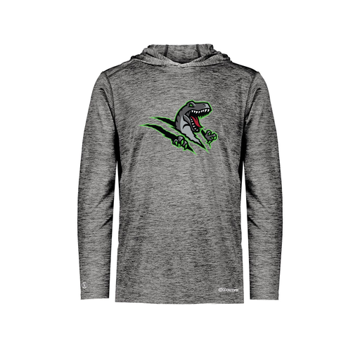 [FOLHCGBK-YS-LOGO1] Decker Youth Charge Hoodie (Youth S, Black, Logo 1)