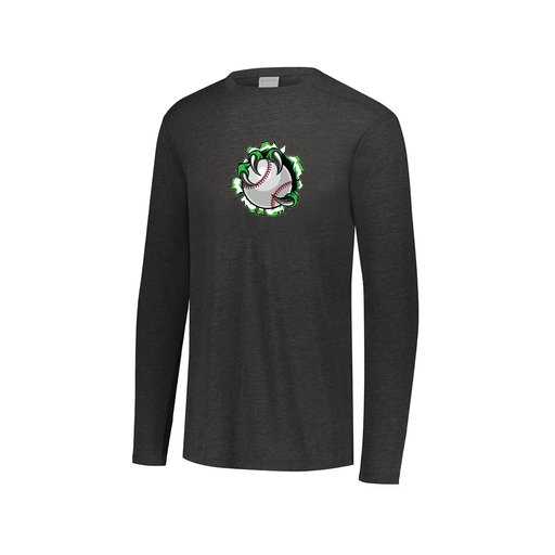 [3075.K94.XS-LOGO3] Men's LS Ultra-blend T-Shirt (Adult XS, Black, Logo 3)