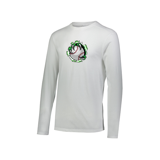 [3075.005.XS-LOGO3] Men's LS Ultra-blend T-Shirt (Adult XS, White, Logo 3)